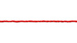 ©  IJRAUO - Bright red string isolated PNG, thin thread or twine element on transparent background for graphic design and crafting projects