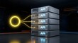 © Abdul - Api server stack with glowing connection