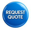 © MDSahadat - Blue round button with request quote text as isolated element