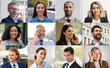© New Africa - Businessmen and businesswomen of different ages, collection of portraits