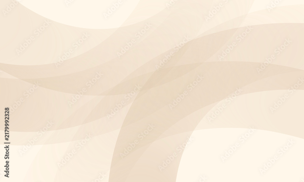 Elegant neutral beige abstract wave background with overlapping ...