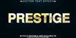 © QuillArtistry - Prestige text effect, editable golden and elegant text style
