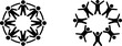 © SreeChandan - Community Unity Vector Icon Set Minimalist Teamwork and Circular People Network Logo Graphics