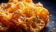 © Jejak Makna - Crispy Pork Skin Detail for Pan con Chicharron Sandwich Close Up Macro Food Photography
