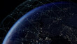 © Pardina Studio x Katya D/Stocksy - Global Digital Network over Planet Earth from Space