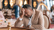 © Jammer Gene - Stressed Casino Player Holding His Head