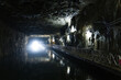 © leungchopan - Walkway beside water channel inside historic stone tunnel in Kinmen
