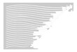 © Azke - Motif abstrait de lignes ondulées blanches sur fond gris