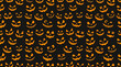 © ravindu - Spooky halloween jack o lantern seamless repeating pattern