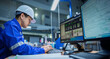 © reewungjunerr - Engineer working at control room,Manager control system,Technician man monitoring program from a lot of monitor