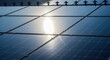 © YULIA - Solar Panels Reflecting Bright Sunlight On A Modern Rooftop Array