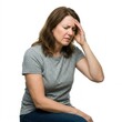© Emory - Woman Experiencing Headache Pain And Stress