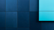 © BlackBridge Media - Modern Blue Architectural Facade Panels Minimal Background