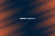 © FirmanWhid - Futuristic Diagonal Halftone Speed Stripe Texture Abstract Background with Glowing Orange Lines on Dark Blue for Athletic Esports Apparel Graphic Design