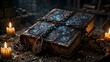 © Anisa - Ancient Grimoire with Glowing Magic Sigils and Chains