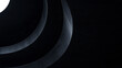 © BlackBridge Media - Minimalist Curved Architecture on Dark Background