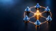 © Rohani - Teamwork concept with leader and connected members