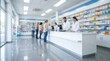 © Hafsa - Pharmacy Interior Photo Realistic Photography Healthcare Background