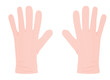 © marijaobradovic - Pink winter gloves. vector illustration