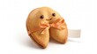 © ahrhardian - Cute Fortune Cookie Character with Orange Halloween Ribbon