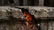 © Samuel - Jeroboam’s idolatrous altar at Bethel violently splitting apart and spilling its ashes as the unnamed Man of God cries out.