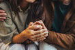 © Dragana Gordic - Couple Holding Hands Showing Love, Support and Comfort During Intimate Moment Together