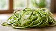 © rian - Spiralized Zucchini Noodles Fresh Healthy Food Ingredient for Cooking