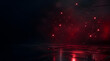 © MAzwar - Cybersecurity network concept with red glowing digital nodes, circuit board lines and connected data links on dark background