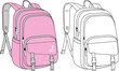 © Ainun - design vector school bags