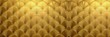 © lineart - Golden art deco fan pattern wallpaper with repeating geometric scales and metallic texture