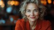© Gayul - Smiling woman in cafe