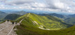 © Jorens - Wide Panorama of Mountain Ridge Trail and Valley