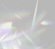 © ikril - Prism effect vector background. Rainbow crystal light dispersion. PNG lens frames sparkle, glare, and flare effect in luminous light. Refractions bring vibrant clarity.