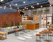 © murattellioglu - 3d render cafe terrace restaurant bar