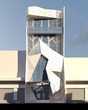 © murattellioglu - 3d render building exterior view