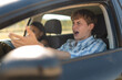 © Dexon Dee - Angry driver shouting during road rage incident