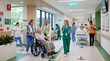 © Bondan - Medical team assisting patients during earthquake emergency drill in hospital corridor