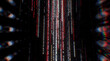 © Natalia - Colorful code on a curved screen in a digital environment