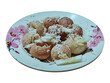 © Graphicdesigner83 - Plate of crispy pani puri with shredded cheese topping