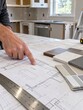 © Serjio - Detalles del diseño y selección de materiales en un proyecto de renovación en una cocina