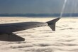© Norbert Achtelik/imageBROKER - Cloud cover, Alps, Wing of an aircraft, Germany