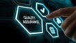 © uu - Digital quality assurance system control panel interface
