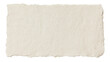 © Motruc - Rectangular piece of handmade cream colored paper with rough deckled edges