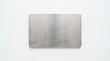 © PhotoHub - A rectangular stainless steel metal plate isolated on white background
