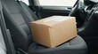 © Dimmy - Delivery box on car seat