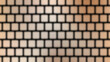 © Sumon Ahmed - Modern abstract geometric rounded square grid pattern background in warm beige and brown tones with stylish textured overlay for contemporary interior design and web graphics