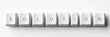 © Septa Rini Indah - Computer keyboard keys spelling the word solution on a clean white background representing technology, problem-solving, and digital success concepts