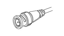 BNC オスコネクタ ベクトル画像 | Public domain vectors