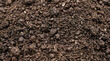 © Humaira Gfx - Close up texture of dark fertile organic soil for gardening and agriculture background