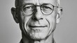 © Bonsales - Mature man wearing glasses with a direct gaze, subtle smile, and visible wrinkles, showing age, wisdom, and an honest human connection